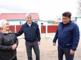 Ермаганбет Булекпаев посетил пострадавших от паводка жителей Шетского района
