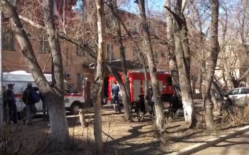Небольшой пожар в центре Караганды встревожил горожан
