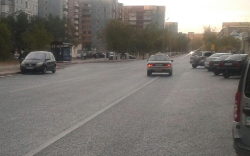 Карагандинские водители жалуются на новую дорожную разметку по улице Язева