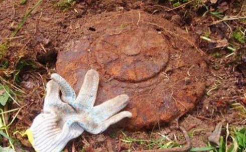 На территории кладбища в Темиртау обнаружена противотанковая мина