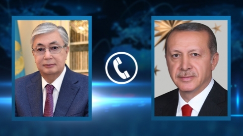 Токаев поговорил с Эрдоганом перед своим визитом в Турцию