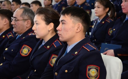 55 будущих офицеров пополнили ряды карагандинской полиции