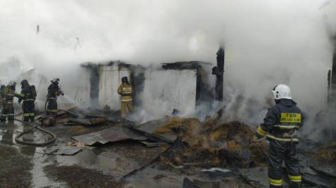 Жилой дом пострадал при пожаре в селе Доскей