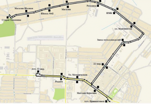 В Караганде изменена схема движения автобусного маршрута №15