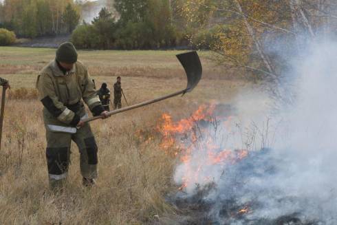 Ситуация с пожарами в Карагандинской области стабилизируется