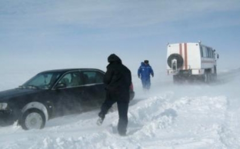 В Карагандинской области из снежных заносов спасено 11 человек