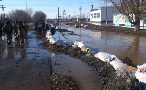Информация о паводковой ситуации в Карагандинской области по состоянию на 16-00 часов 27 марта