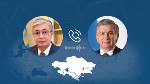 Токаев поговорил с президентом Узбекистана Мирзиеевым