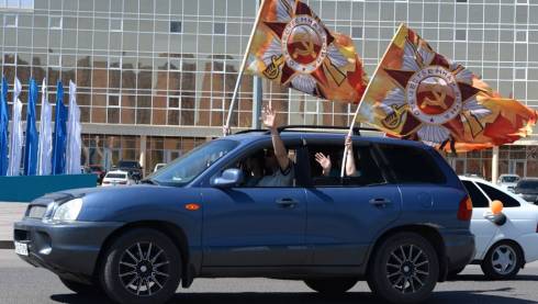 Участников автопробега ко Дню Победы оштрафовали в Караганде