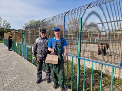 Самой позитивной новостью апреля стало рождение в карагандинском зоопарке медвежонка