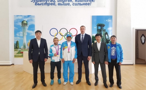 Молодой спортсмен из Карагандинской области стал заслуженным мастером спорта