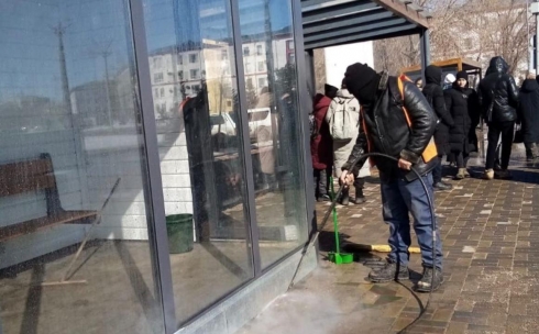В Караганде стартовали работы по санитарной очистке города