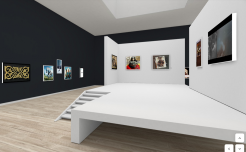 Ожившие картины: в Караганде представили онлайн-выставку современного искусства