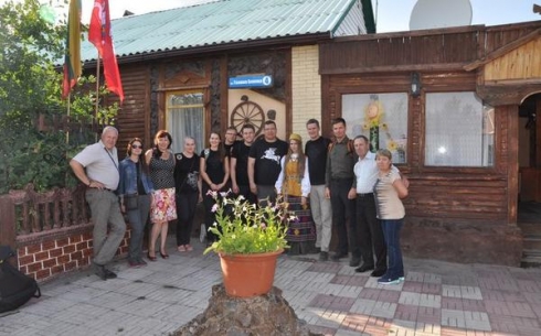 В Караганде гостей  встретил литовский культурный центр 