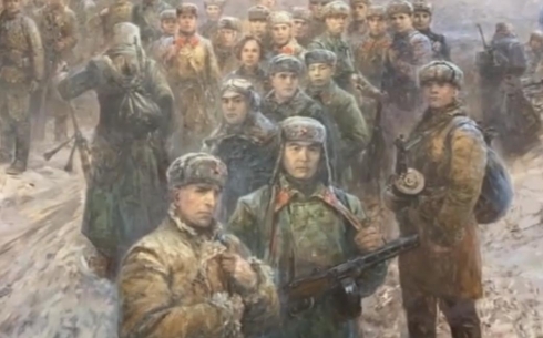 Для карагандинцев провели видеоэкскурсии выставки «Лица Победы»