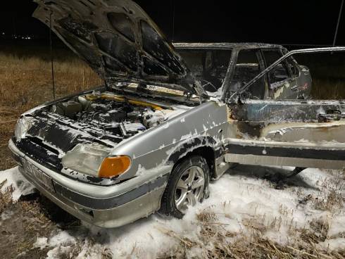 В Карагандинской области продолжаются случаи горения автомобилей