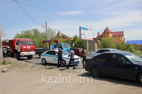Водителей оштрафовали в Караганде за создание препятствий пожарным машинам