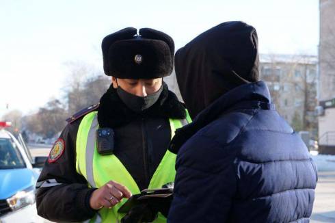 Житель Жезказгана привлечен к ответственности за подделку номера на транспорте