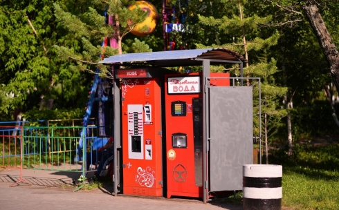 В Караганде появились автоматы с газированной водой