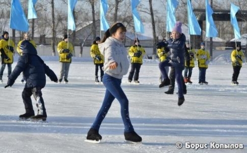 Ледовый сезон открывает стадион «Шахтер»