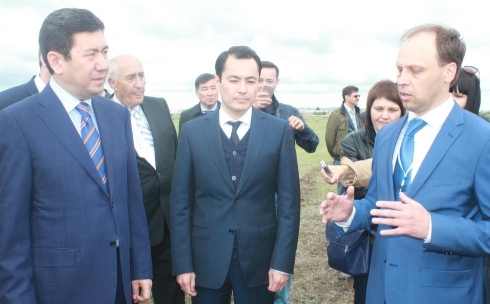 В Сарани началось строительство крупнейшей в Центральной Азии солнечной электростанции