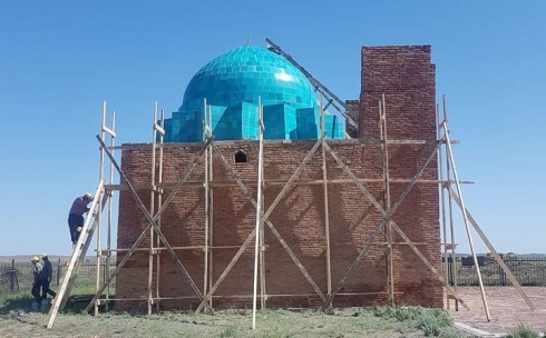 В Карагандинской области началась реставрация памятника архитектуры 13-го века