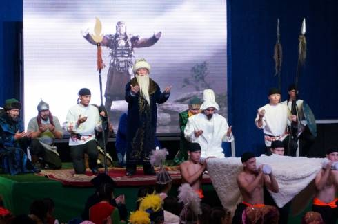 В Караганде прошло театрализованное представление  в честь 550-летия Казахского ханства