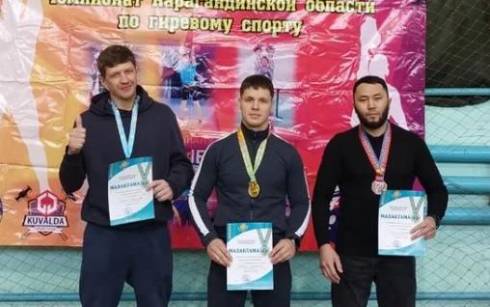 Сотрудники ДЧС Карагандинской области стали победителями и призерами чемпионата Карагандинской области по гиревому спорту