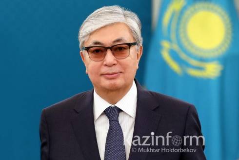 Президент поздравил казахстанцев с 75-летием Победы