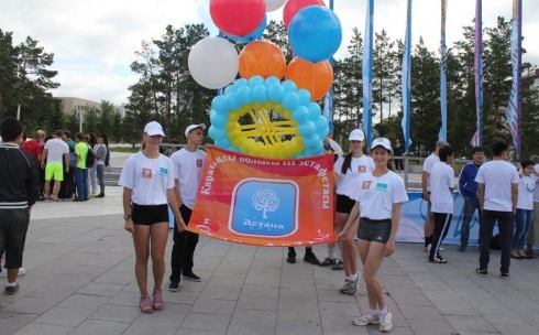 В Караганде прошёл легкоатлетический забег, посвящённый Дню столицы
