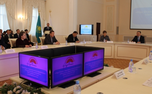 В Караганде проведена конференция Карагандинского областного филиала партии «Нұр Отан»  
