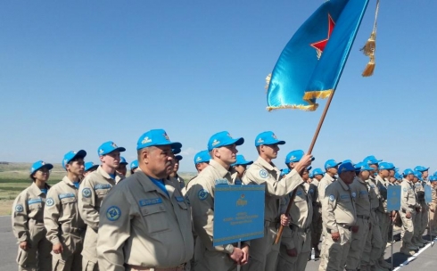 В Караганде состоялось открытие военно-патриотических сборов «Айбын»