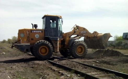В Караганде после обращения жителей был демонтирован незаконный железнодорожный переезд