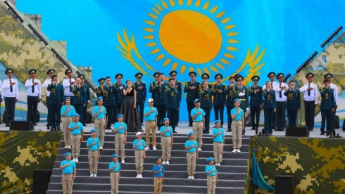 В Карагандинской области стартовал военно-патриотический сбор молодёжи «Айбын»