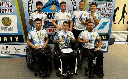 Карагандинские спортсмены завоевали призовые места на чемпионате мира по параармрестлингу