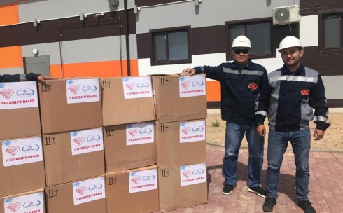 1500 нуждающихся семей в Карагандинской области получили продуктовую помощь
