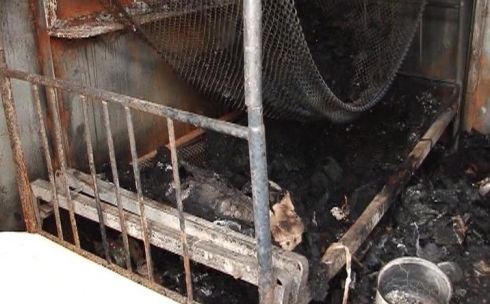 В Темиртау в дачном массиве  в пожаре погибла женщина