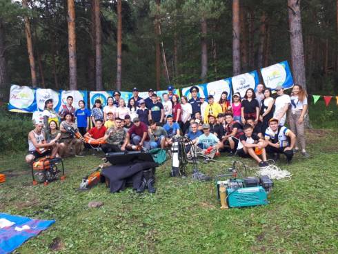В Карагандинской области проводилась летняя выездная «Школа волонтёра»