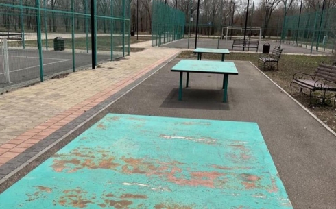 В Караганде отремонтируют спортивные площадки в западной части Центрального парка
