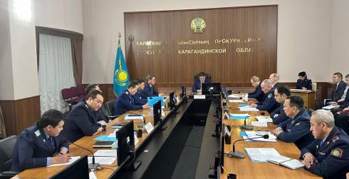 В прокуратуре Карагандинской области прошло заседание Координационного совета по вопросам миграционного законодательства
