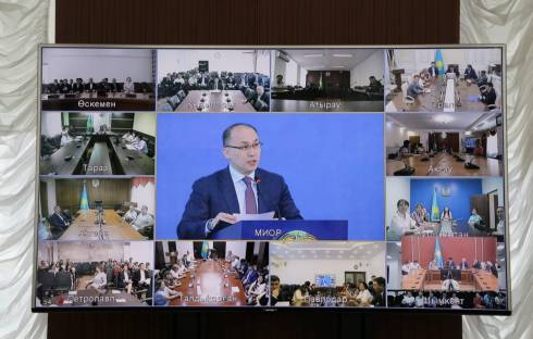 Карагандинцы приняли участие в отчётной встрече министра информации и общественного развития