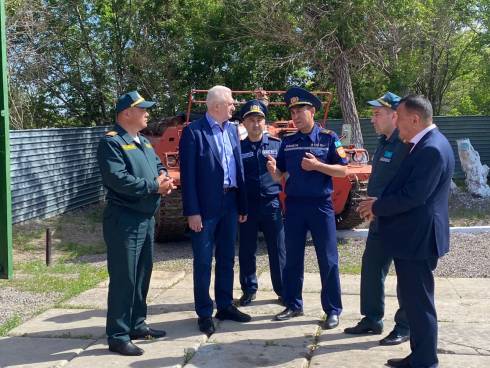 Депутат Мажилиса Парламента Республики Казахстан Александр Милютин прибыл в Карагандинскую область