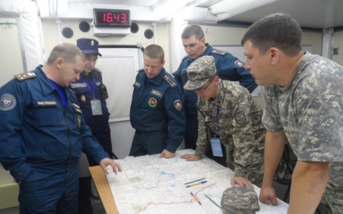Спасатели участвуют в совместном учении КСОР ОДКБ  «Взаимодействие-2014»