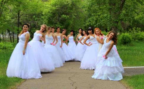 Прогулка невест пройдет в Центральном парке Караганды
