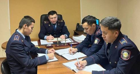 25 курсантов академии МВД пополнили ряды сотрудников ДП Карагандинской области