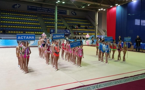 В Караганде состоялось открытие Чемпионата области по художественной гимнастике