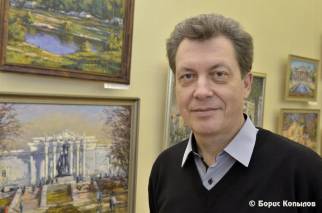 В Караганде открылась персональная выставка Олега Дроздова,  посвященная 80-летию города Караганды