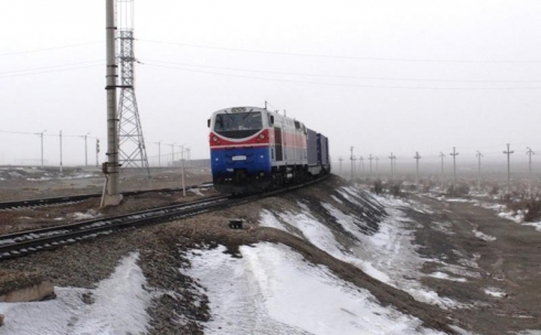 В Карагандинской области по техническим причинам был остановлен поезд