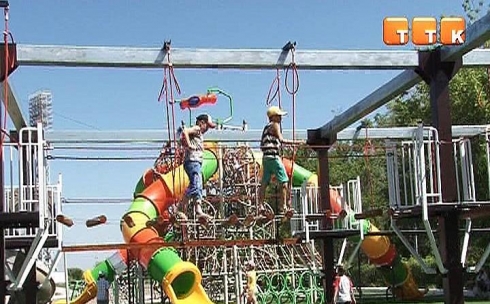 В Темиртау построена детская площадка стоимостью 49 млн тенге