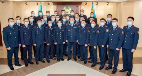 Лучших участковых инспекторов выбрали в Карагандинской области